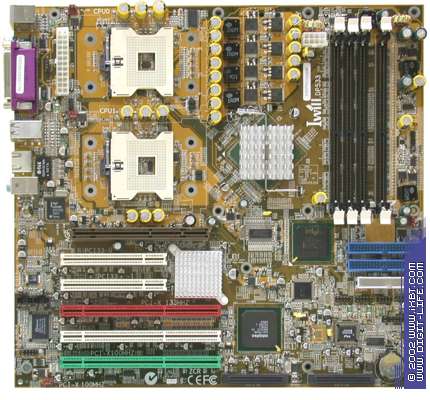Серия системных Dual Xeon плат DP533 от IWILL c поддержкой 533 МГц FSB и двухканальной DDR SDRAM